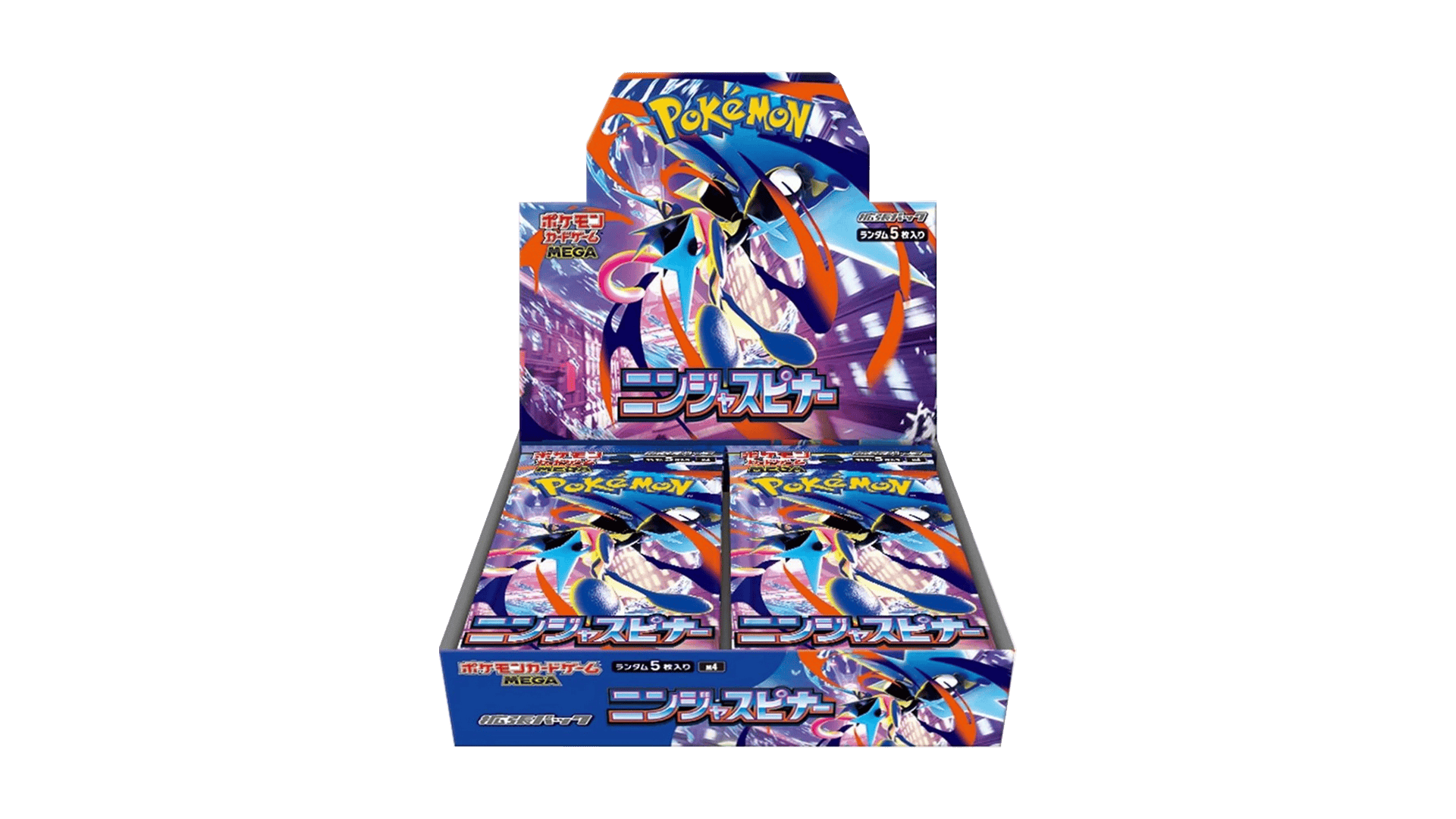 Pokemon: Ninja Spinner - Japanese Booster Box (M4 Box)